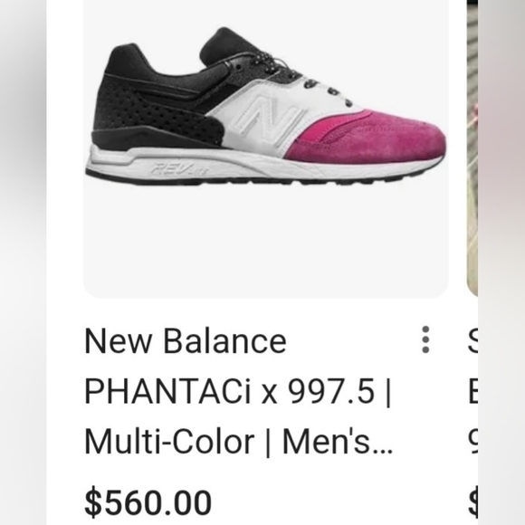 NDS Men's New Balance PHANTACI 997.5 Multicolor Size 10 (WORN 2x) - Picture 12 of 16